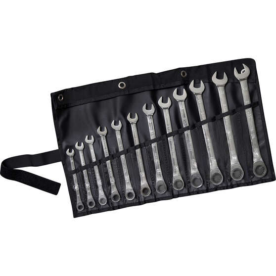 Stanley Ratchet Spanner Set Metric 12 Piece, , scanz_hi-res
