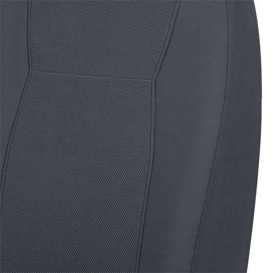 SCA Jacquard Seat Covers Charcoal Adjustable Headrests Rear Bench, , scanz_hi-res