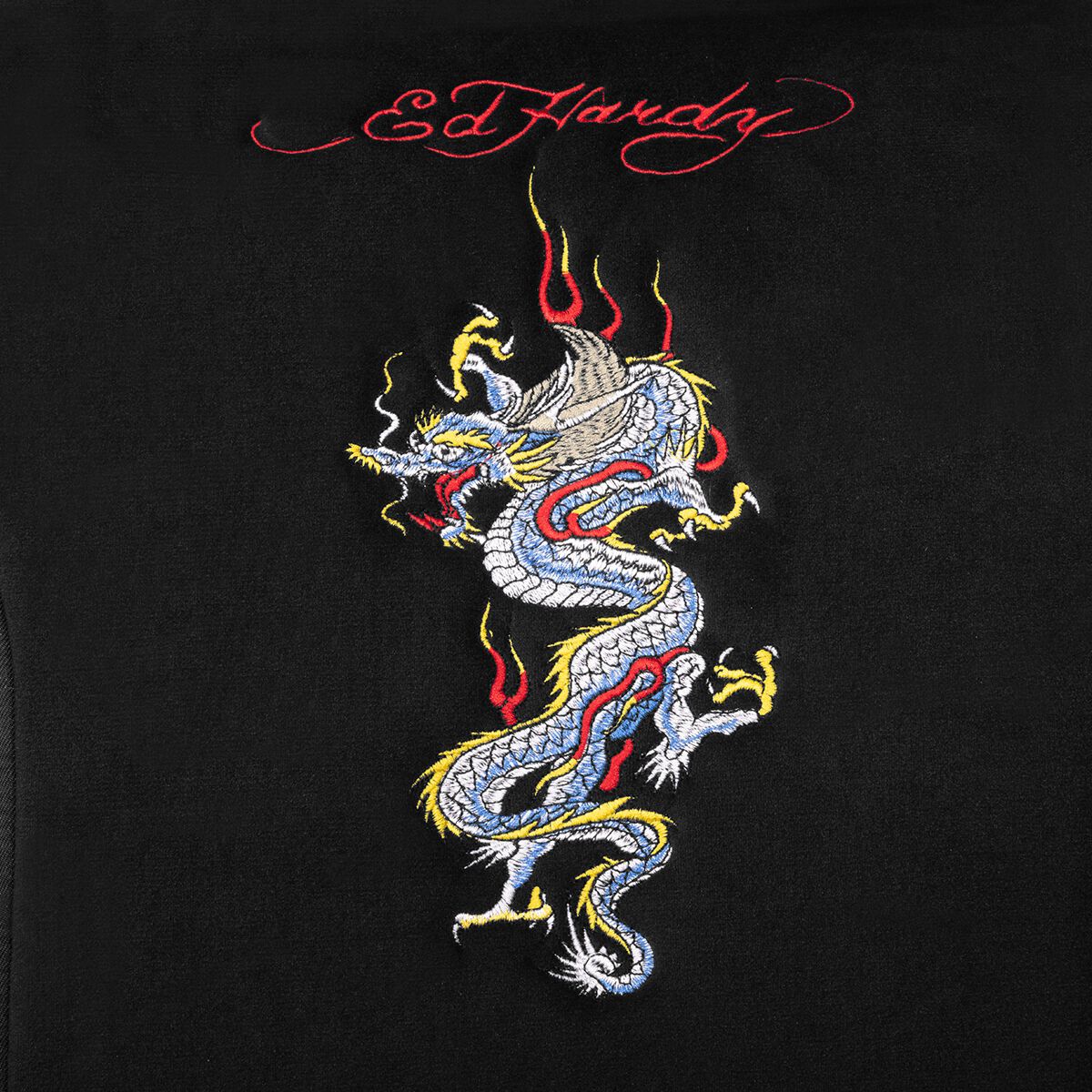 Ed Hardy Dragon Seat Cover - Velvet/Twill 30SAB, , scanz_hi-res