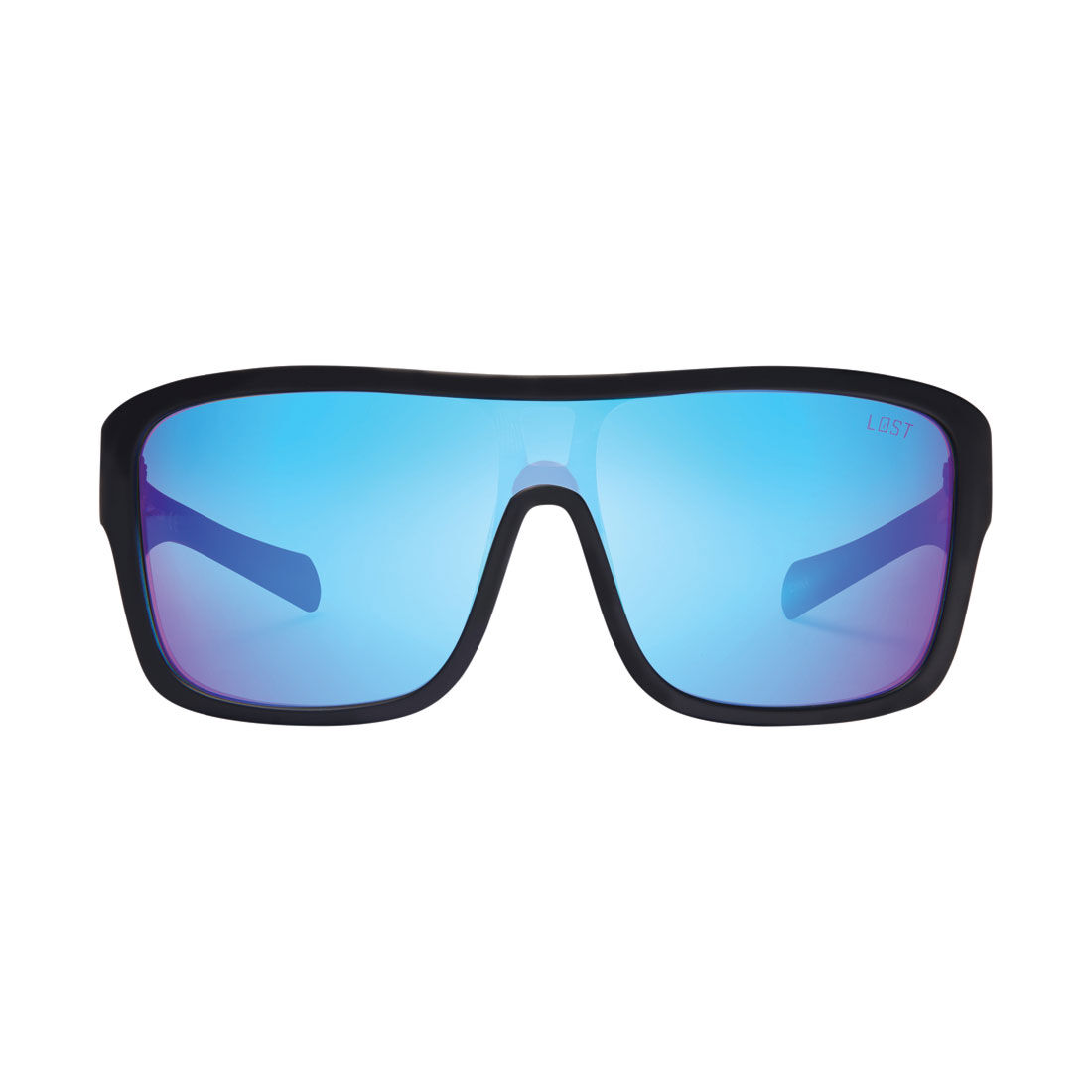 LOST Sunglasses Judge Mirror Matt Black Blue, , scanz_hi-res