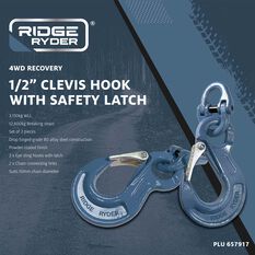 Ridge Ryder Vehicle Safety Chain 10mm 12T 2 Pack, , scanz_hi-res