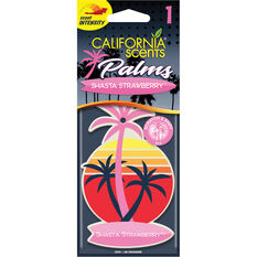 California Scents Palms Air Freshener Strawberry, , scanz_hi-res