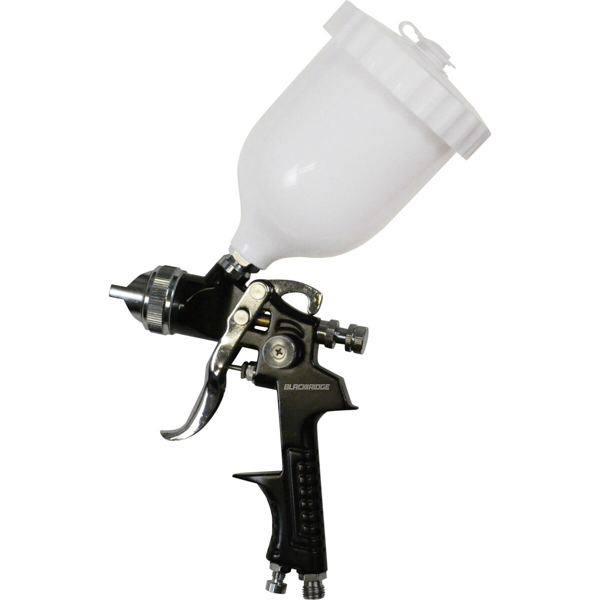 Blackridge Gravity Feed Spray Gun HVLP 600mL Supercheap Auto New