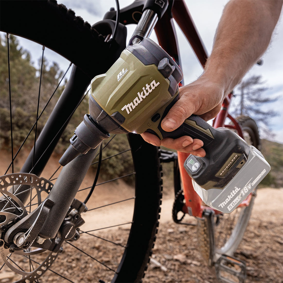 Makita 18V Brushless Dust Blower Skin DAS180ZO, , scanz_hi-res