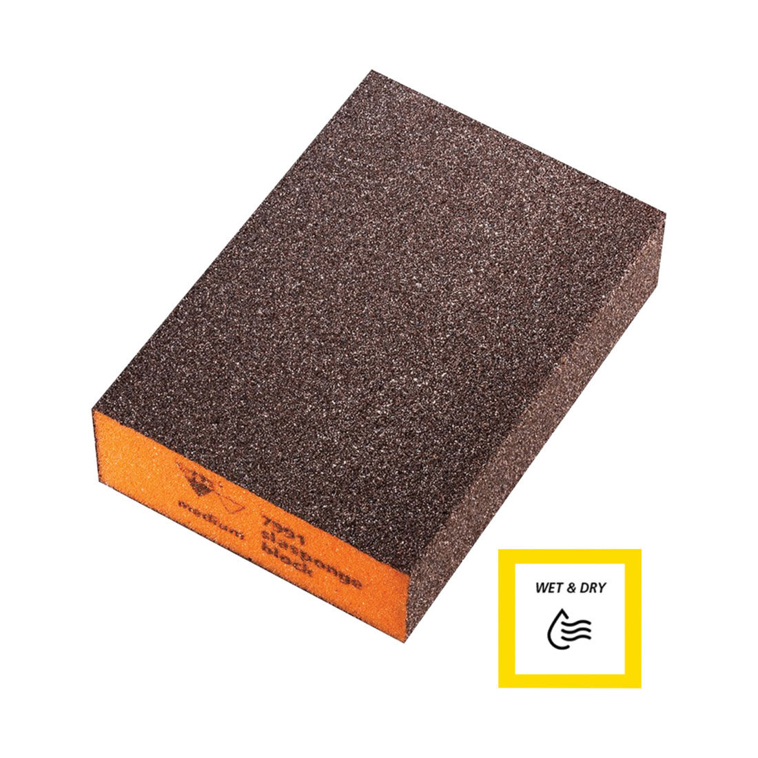 SIA Abrasives Multi-purpose Sanding Block 2 Pack Medium  - Siasponge 7991, , scanz_hi-res