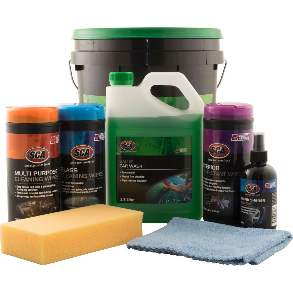 SCA Value Detail Wash Kit 8 Piece Supercheap Auto New Zealand