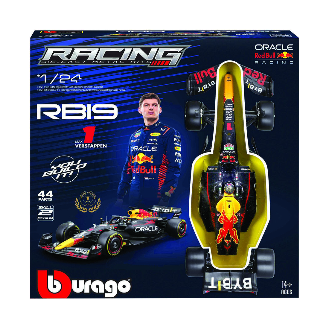 Red Bull Racing RB19 Formula 2023 1:24 Diecast Model, , scanz_hi-res