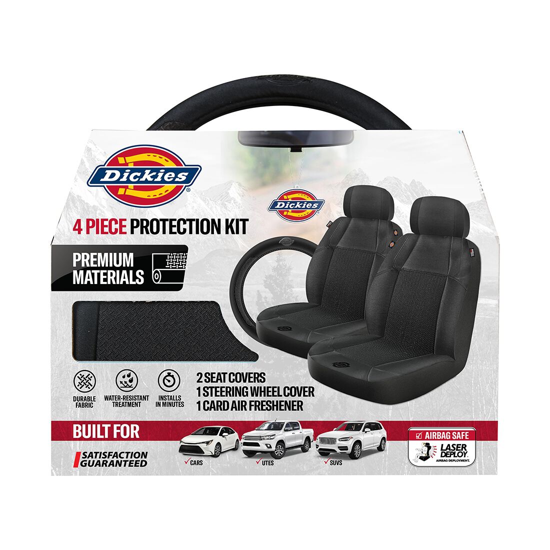 Original Dickies 4PC Protection Kit - Bellevue Black, , scanz_hi-res