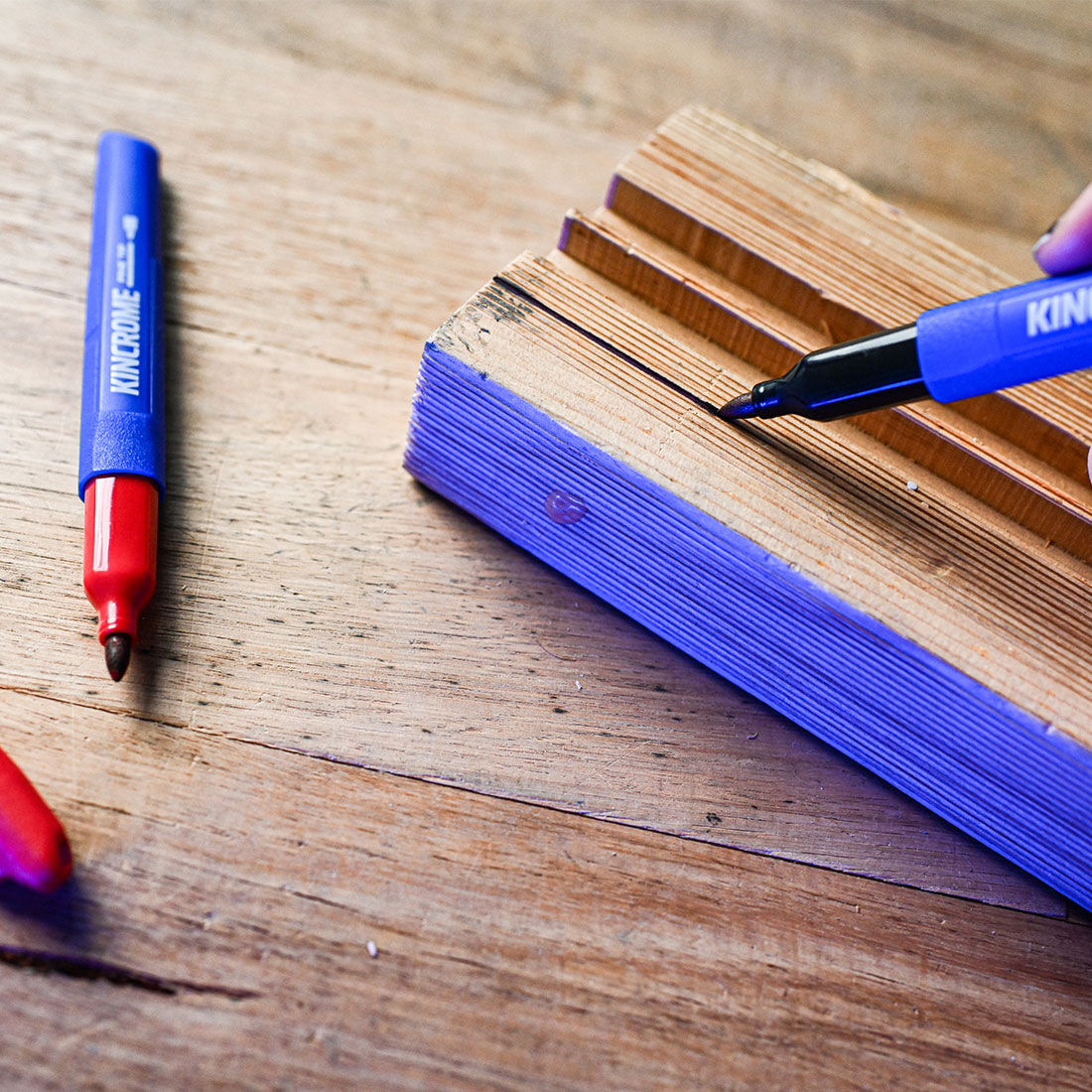 Kincrome Permanent Marker 10 Pack Various Colours & Tips, , scanz_hi-res