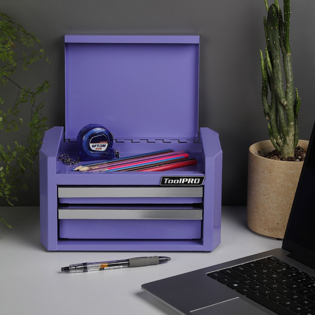 ToolPRO Mini Edge Tool Chest Lavender, , scanz_hi-res