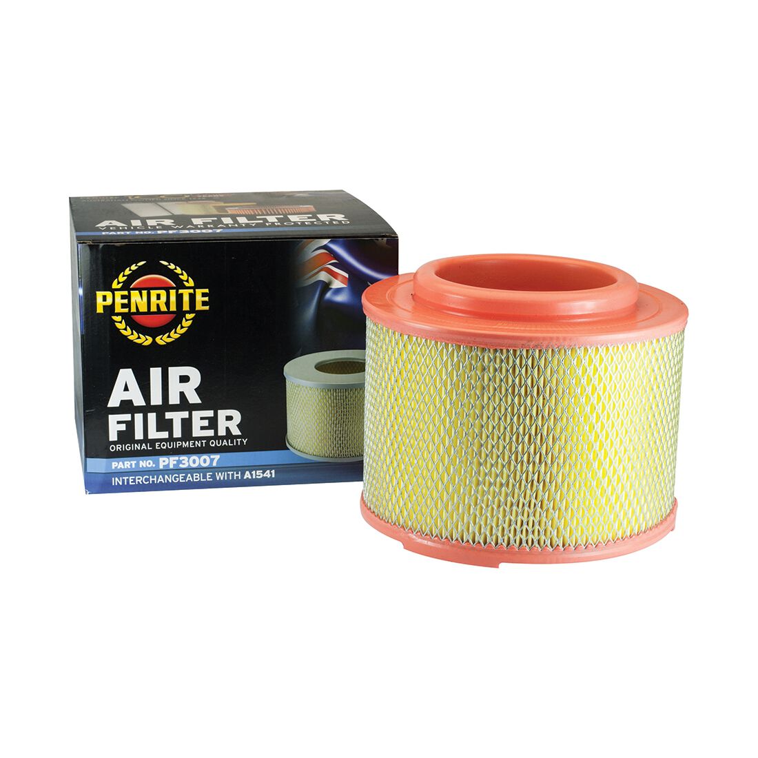 Penrite Air Filter PF3007 (Interchangeable with A1541), , scanz_hi-res