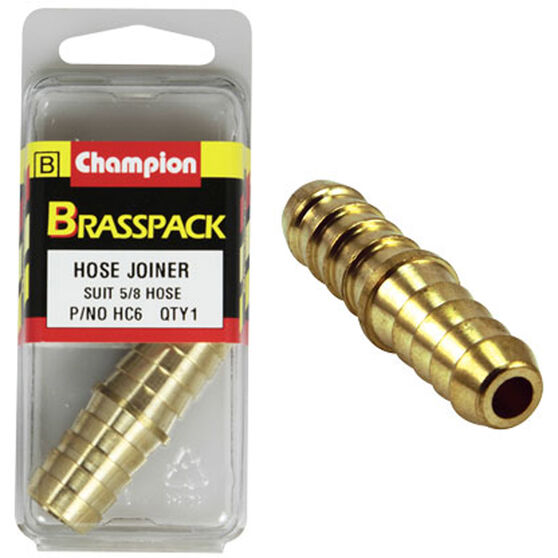 Champion Hose Joiner - 5 / 8inch, Brass, , scanz_hi-res
