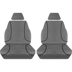 Tradies Canvas Ready Made Seat Covers Front Pair Grey suits Colorado/DMAX/MUX, , scanz_hi-res