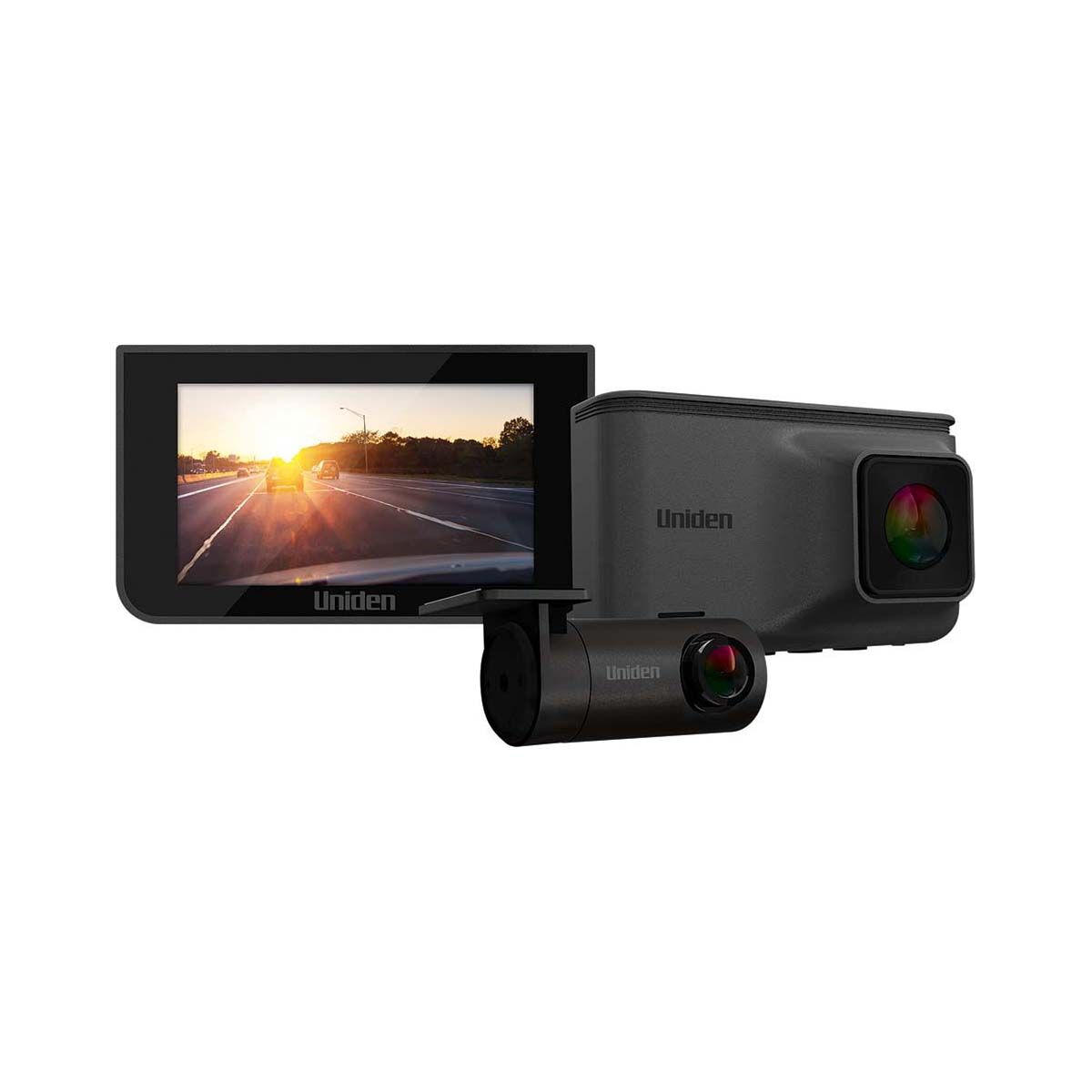 Uniden 2K Smart Dash Camera with Full HD Rear View Camera and 3&rdquo; LCD Colour Screen - IGOCAM45R, , scanz_hi-res
