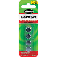 Valve Caps - Chrome, 4 Piece, , scanz_hi-res