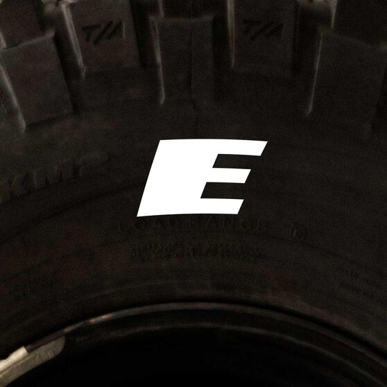 Tire Stickers - Letter E, , scanz_hi-res