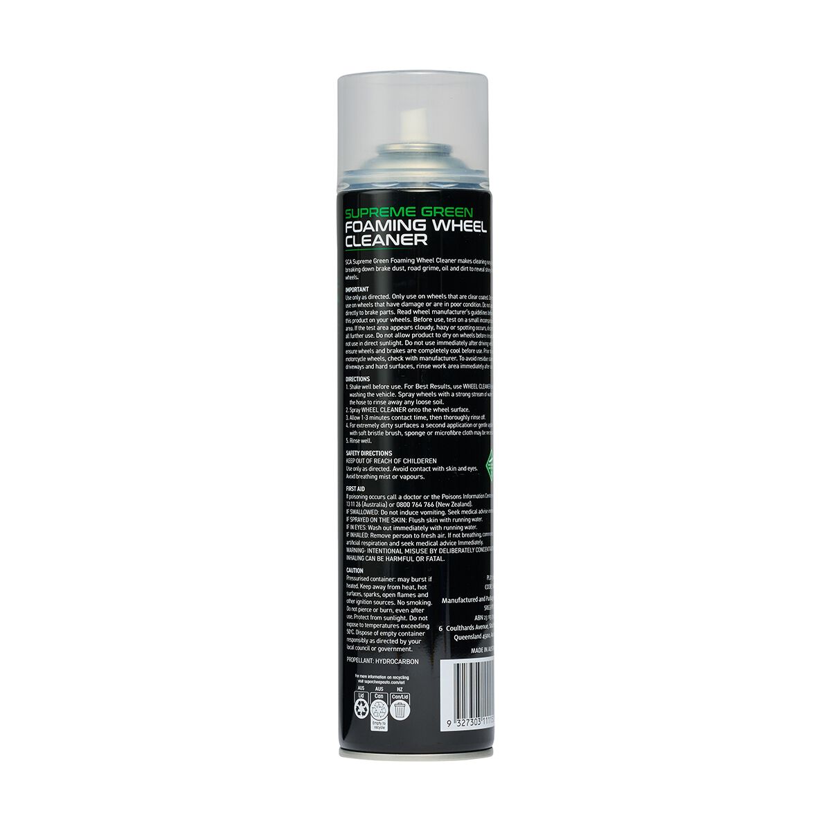 SCA Supreme Green Foaming Wheel Cleaner 500g, , scanz_hi-res