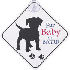 Cabin Crew Pets Window Sign - My Kids Have Paws, , scanz_hi-res