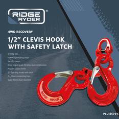 Ridge Ryder Clevis Hook 10mm 12T 2 Pack, , scanz_hi-res