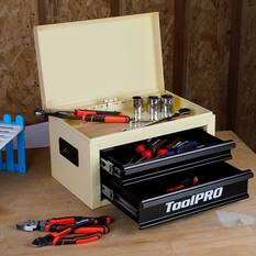 ToolPRO 15" Heavy Duty Mini Tool Chest Beige, , scanz_hi-res
