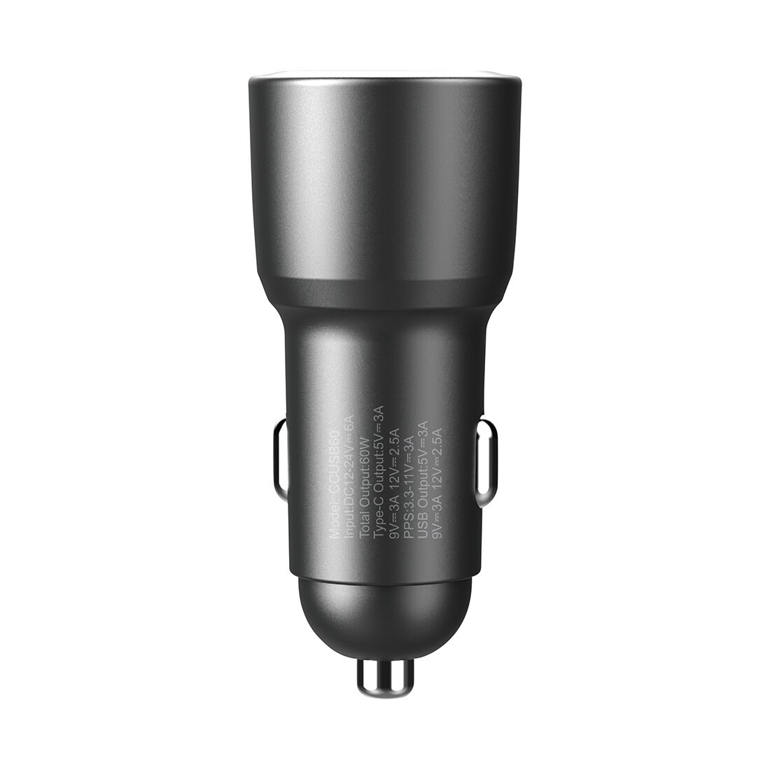 Cabin Crew 12V 60W 2 Port USB In-Car Charger, , scanz_hi-res
