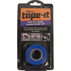 Calibre Tape-It Self-Fusing Silicone Tape - Blue, 3m x 25mm, , scanz_hi-res