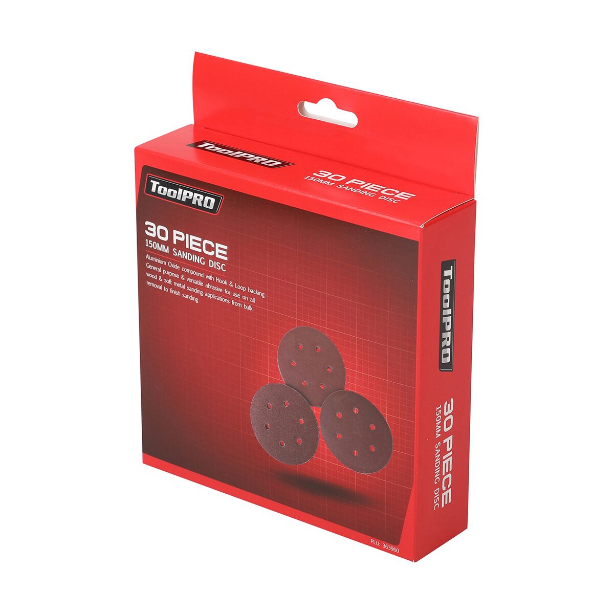 ToolPRO Sanding Disc Kit 150mm 30 Piece, , scanz_hi-res
