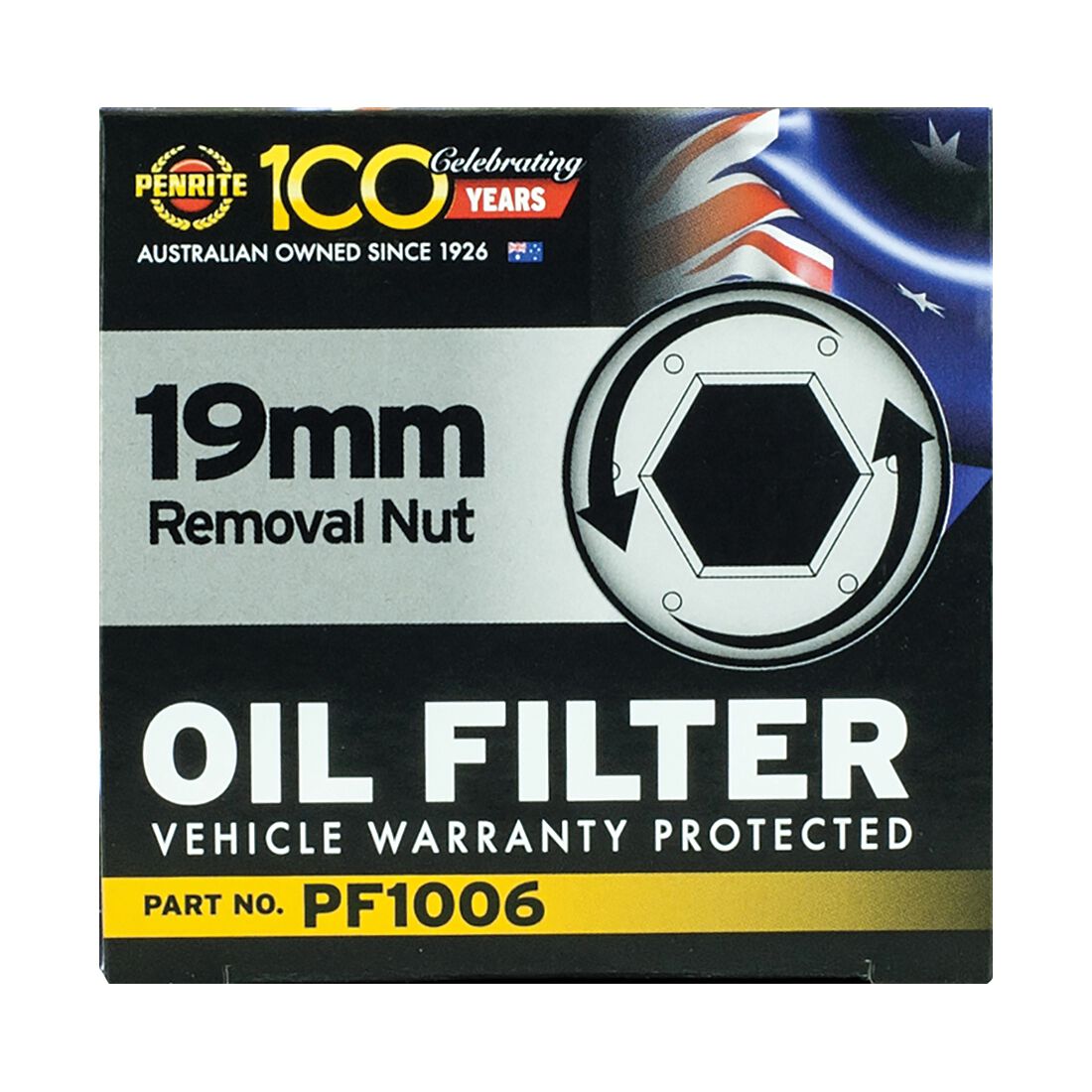 Penrite Oil Filter PF1006 (Interchangeable with Z547), , scanz_hi-res