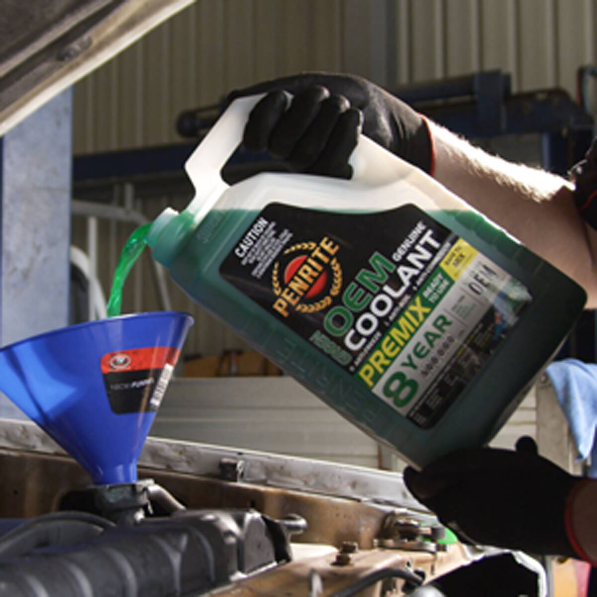 Penrite Green Long Life Anti Freeze / Anti Boil Coolant Premix - 5 Litres, , scanz_hi-res