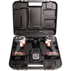 ToolPRO 18V Drill & Impact Driver Kit 1.5Ah, , scanz_hi-res