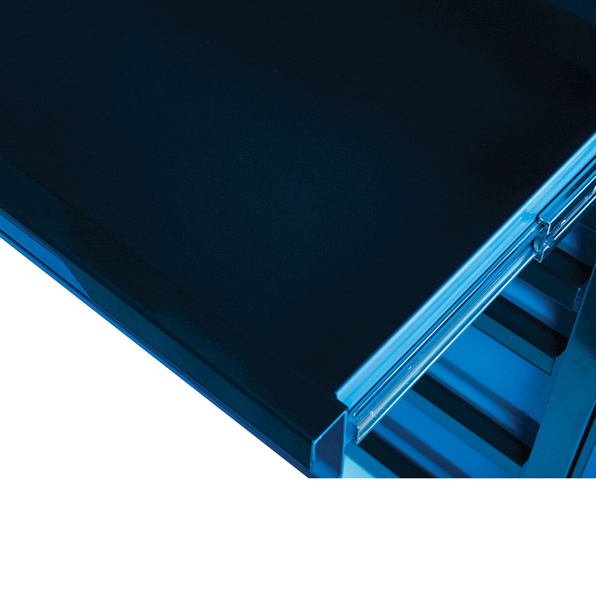 ToolPRO Neon Tool Cabinet Blue 6 Drawer 42 Inch, , scanz_hi-res