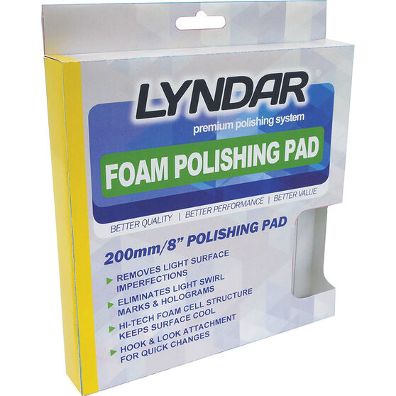 Lyndar Foam Polishing Pad 200mm, , scanz_hi-res