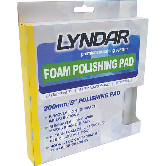 Lyndar Foam Polishing Pad 200mm, , scanz_hi-res
