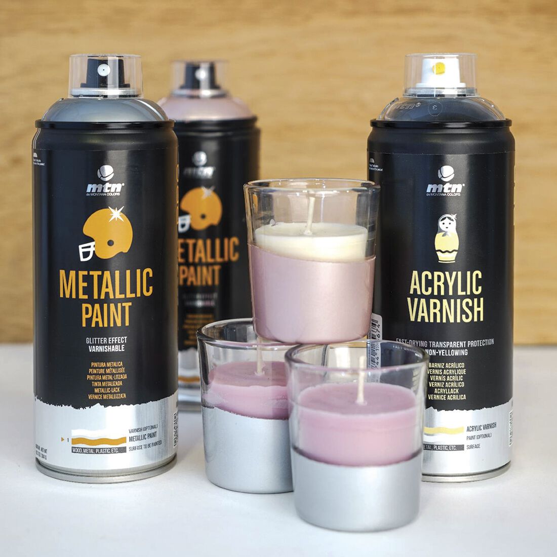 MTN Pro Metallic Black Spray Paint 400mL, , scanz_hi-res