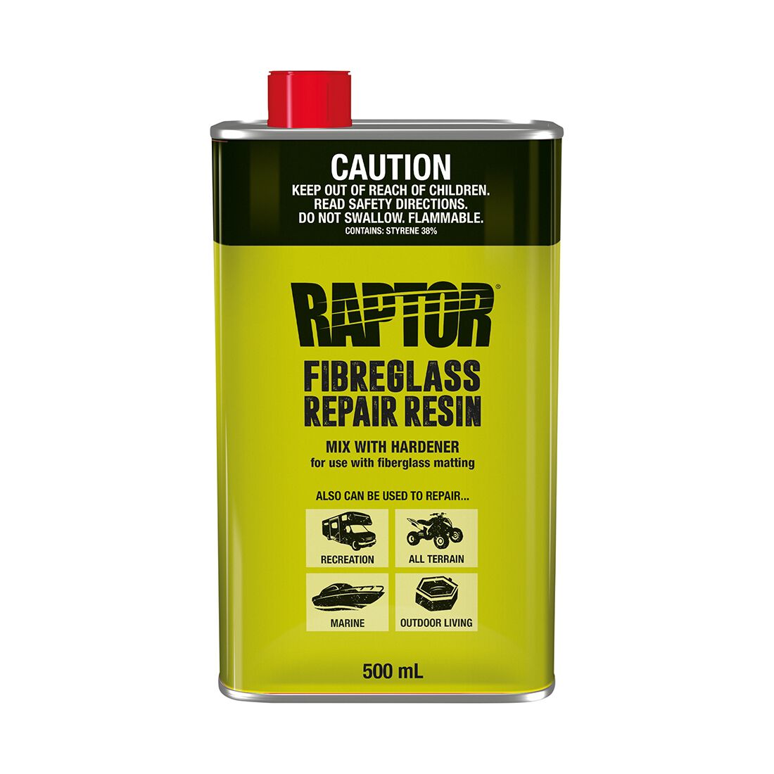 Raptor Fiberglass Repair Kit, , scanz_hi-res