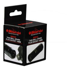 BikeService Extra Thin Wall Spark Plug Socket 14mm, , scanz_hi-res