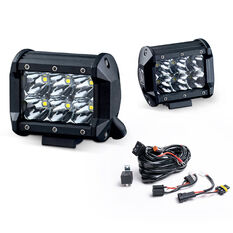 Ridge Ryder 100mm LED Driving Lights 25W with harness, , scanz_hi-res