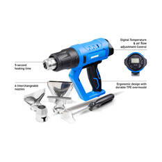 Kincrome Digital Heat Gun 2000W, , scanz_hi-res