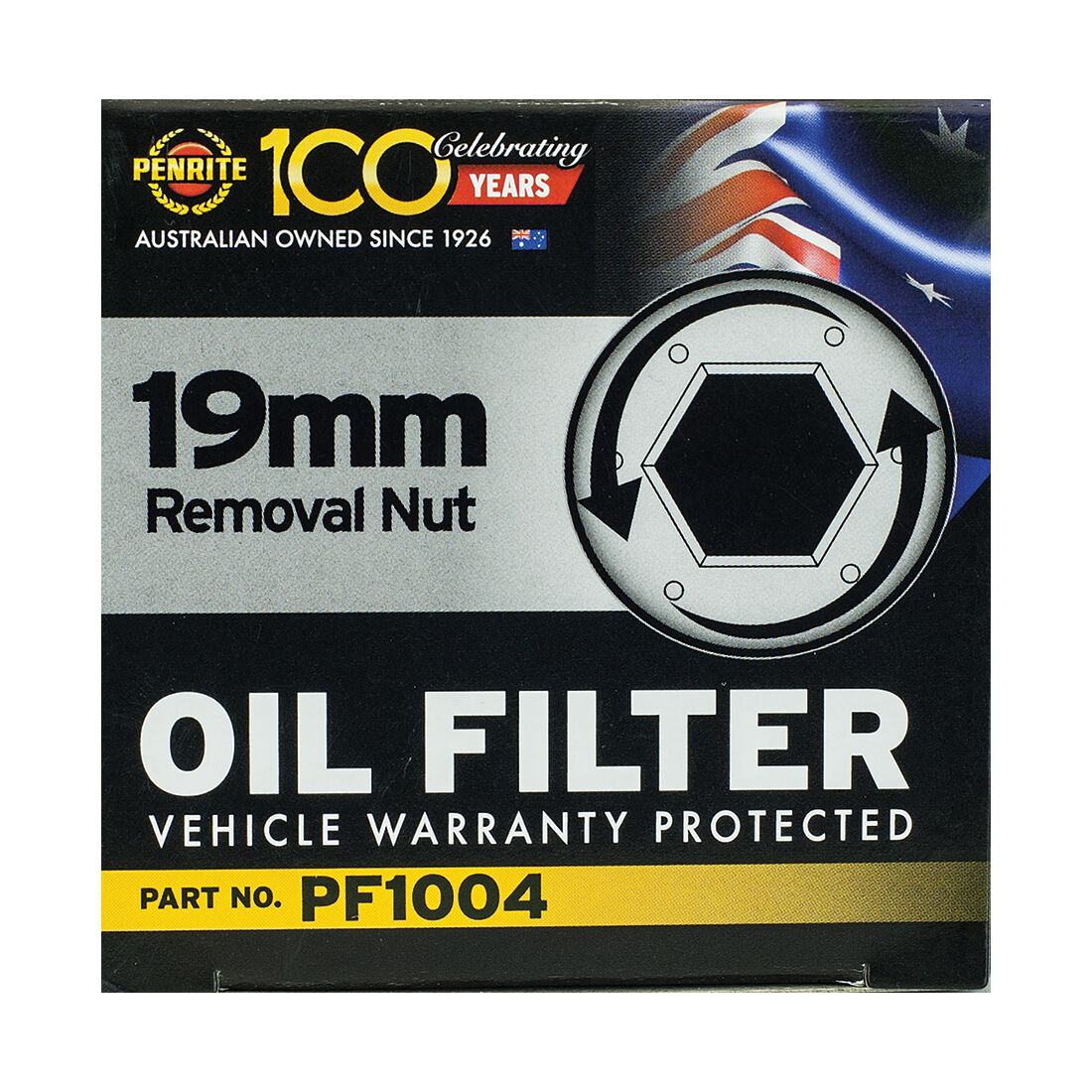 Penrite Oil Filter PF1004 (Interchangeable with Z411), , scanz_hi-res