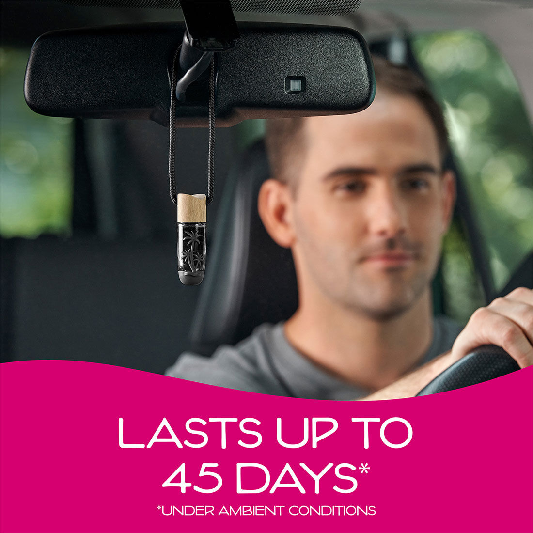 California Scents Hanging Vial Ice Car Air Freshener - 1PK, , scanz_hi-res