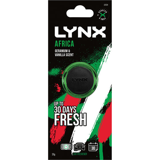 Lynx Vent Mini Air Freshener - Africa, , scanz_hi-res