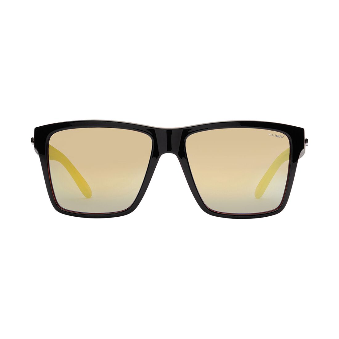 Lost Malibu Mirror Sunglasses Black/Yellow, , scanz_hi-res