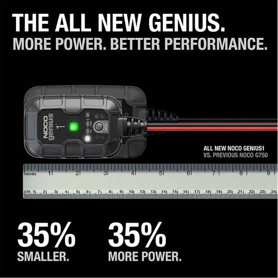 NOCO Genius 1 Battery Charger 6V/12V 1 Amp, , scanz_hi-res