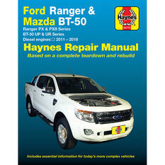 Haynes Car Manual For Ford Ranger / Mazda BT-50 2011-2018 - 36772, , scanz_hi-res