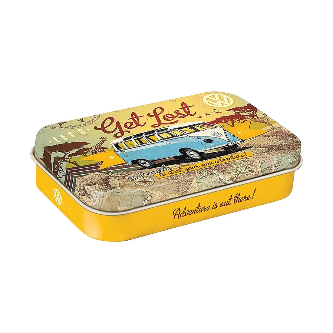 Nostalgic-Art Large Steel Mint Box VW Kombi - Let's Get Lost, , scanz_hi-res
