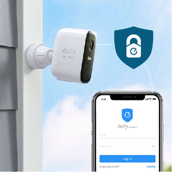 Eufy 2C Wireless 1080p Security Camera System 4 Pack, , scanz_hi-res