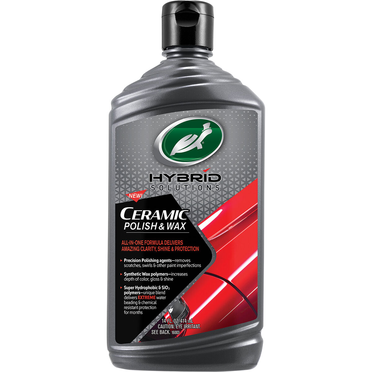Turtle Wax Hybrid Solutions Ceramic Polish & Wax 414mL, , scanz_hi-res