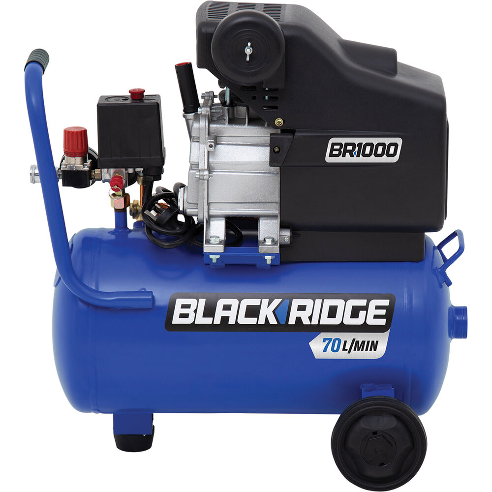 Blackridge Air Compressor 2HP Direct Drive 21 Litre tank Supercheap