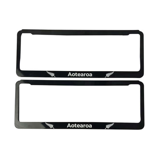 Altrex Number Plate Frame - 6 Figure Standard Aotearoa NZ6S-2, , scanz_hi-res