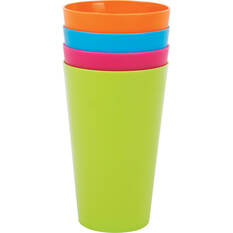 Ridge Ryder Plastic Tumbler 4pk 7cm, , scanz_hi-res